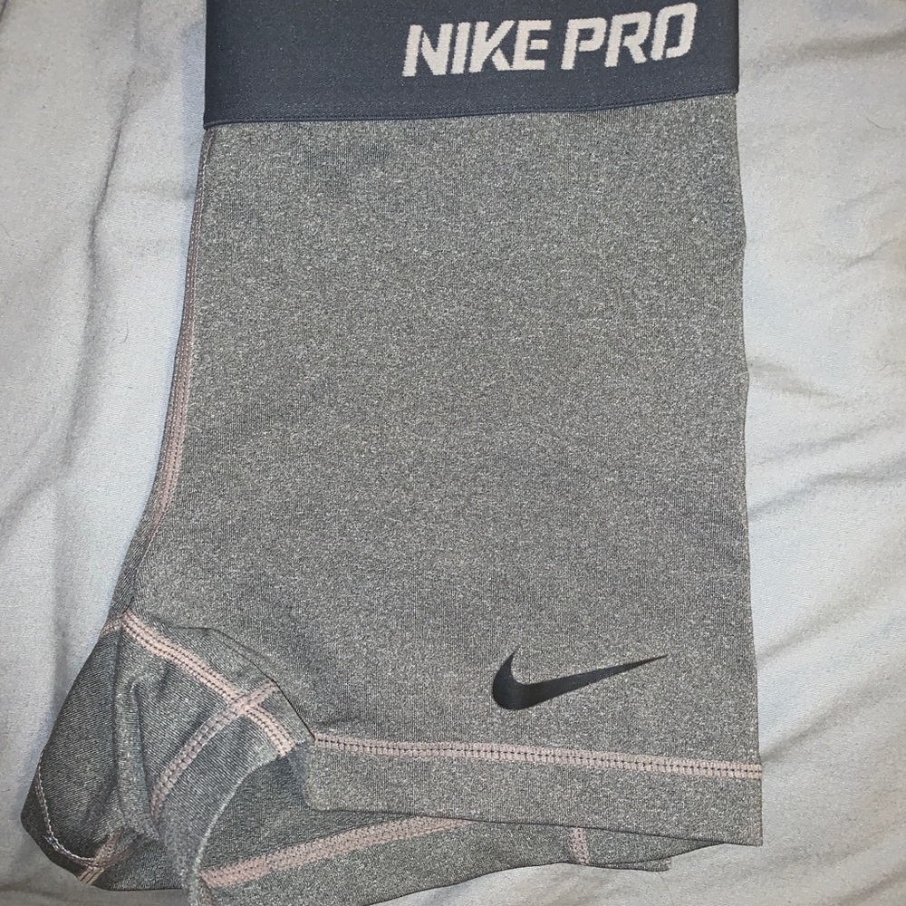 Grey Nike Pro Spandex